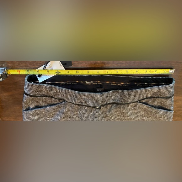 COPY - 🦊Express Editor pant. Tweed black and white. New with tags. Satin lined. - Picture 13 of 15